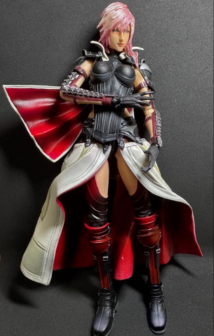 ファイナルファンタジー FF プレイアーツ改 フィギュア ライトニング　現状品 DISSIDIA FINAL FANTASY PLAY ARTS改 ライトニング | フィギュアレン