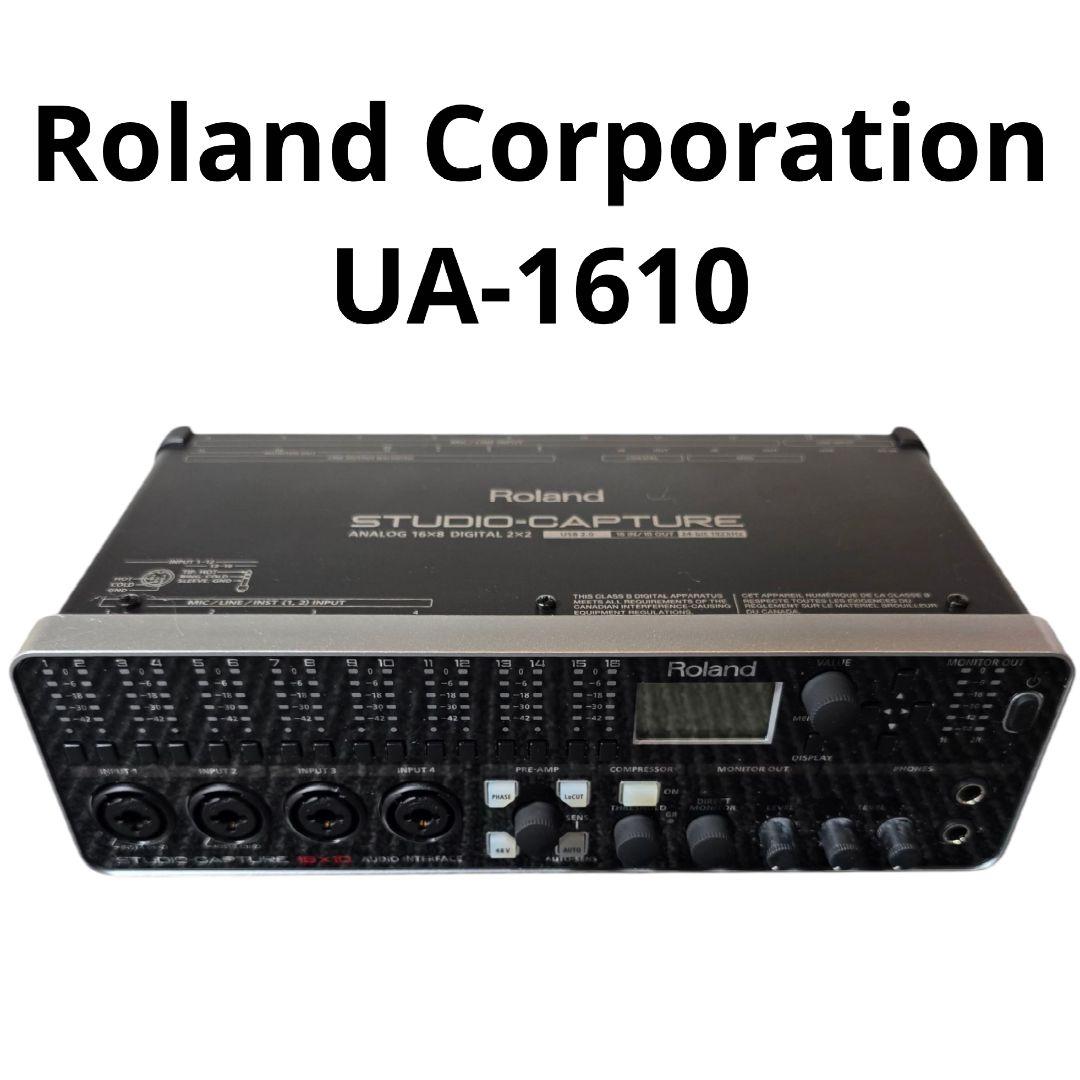 Roland Corporation ua-1610 スタジオキャプチャー Roland UA-1610 Studio-Capture USB 2.0 Audio Interface | Reverb