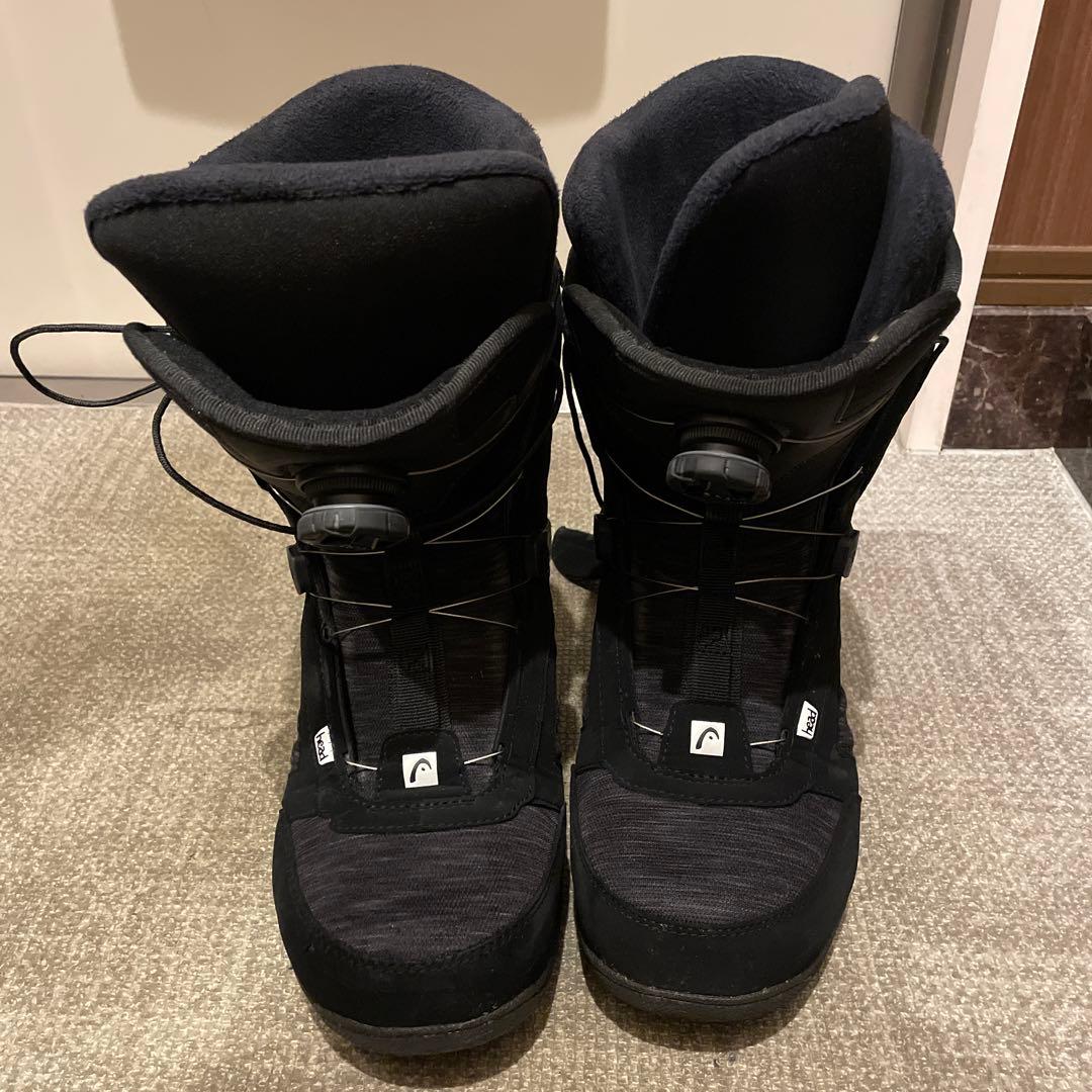 head スノーボードブーツ ブラック US 9.5 head スノーボードブーツ ブラック/ブルー ヘッド スノーボードブーツ