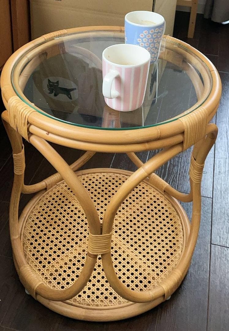 ◾️unico◾️WEAVA(ウィーバ)サイドテーブル unico WEAVA ウニコ ウィーバ サイドテーブル ラタンテーブル 籐家具