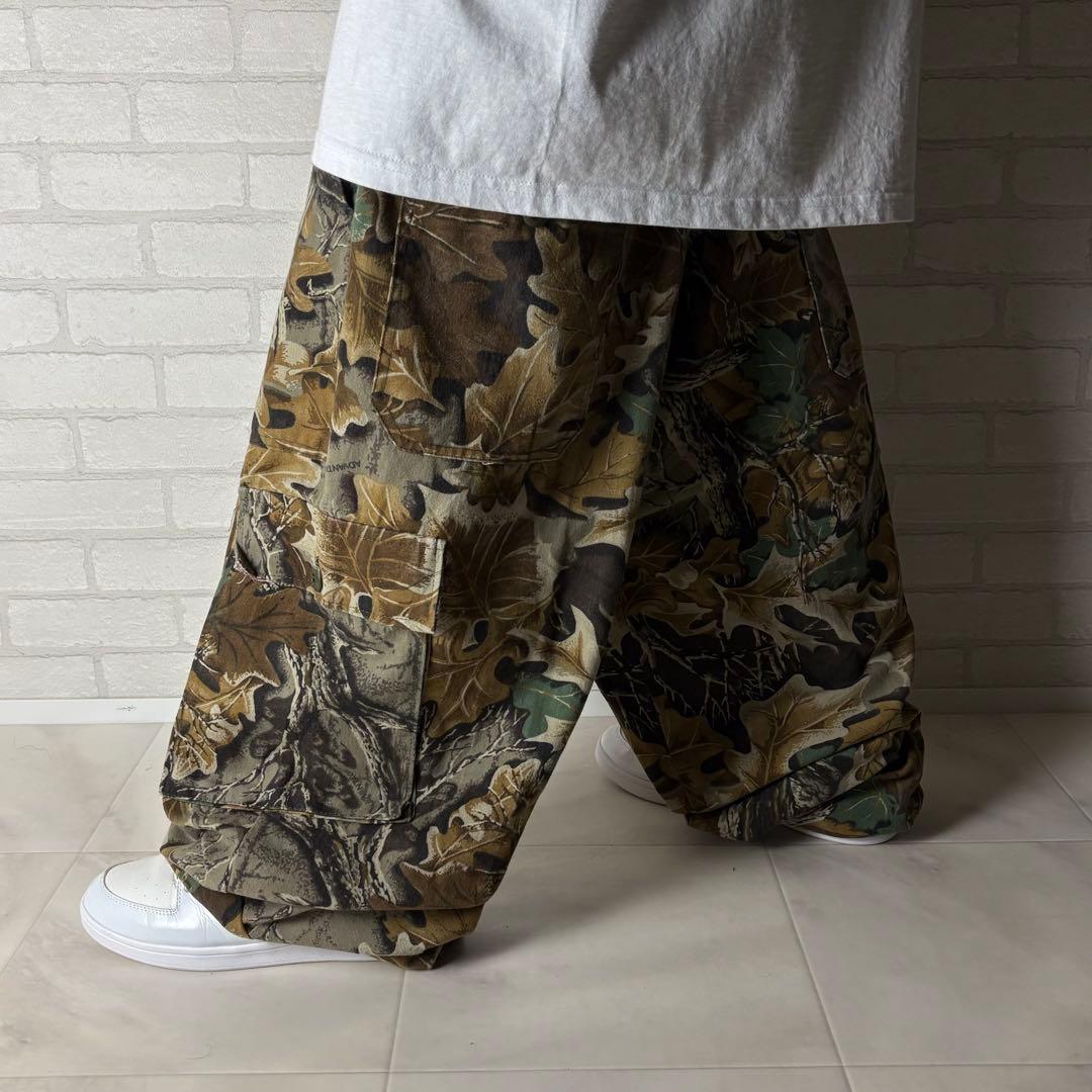 RANGER リアルツリー 極太 カーゴパンツ バギーパンツ B系 USA製 RANGER リアルツリー 極太 カーゴパンツ バギーパンツ B系 USA製