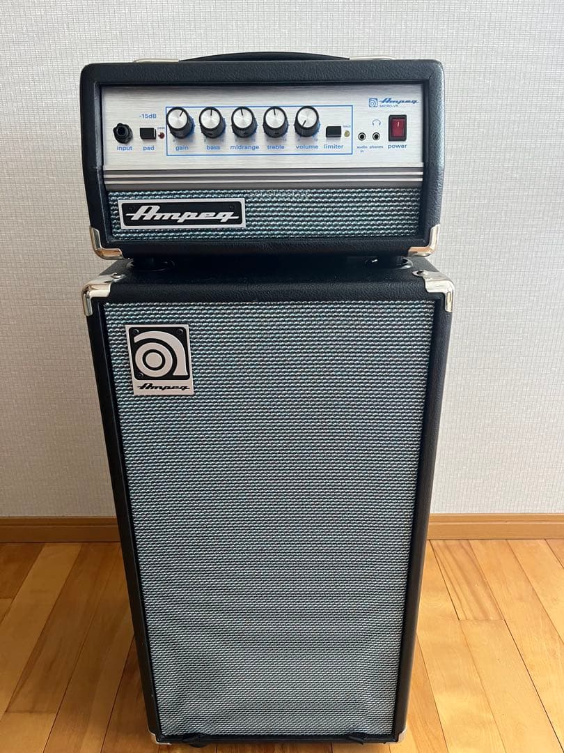 アンペグ ampeg MICRO-VR / SVT210AV セット 楽天市場】Ampeg Micro-VR ＆ SVT-210AV スタックアンプ セット