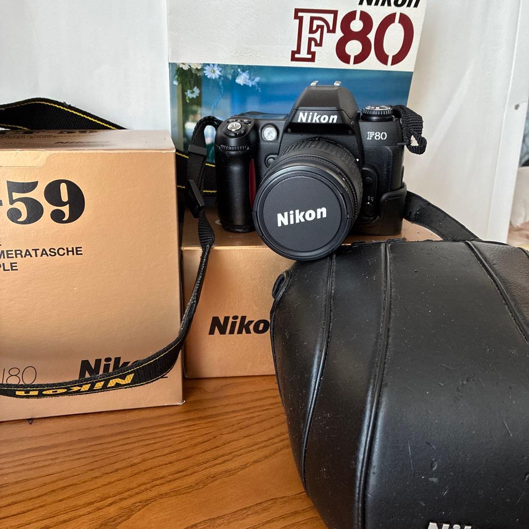 Nikon F 80 動作確認未（ジャンク 品） ☆Nikon ニコン 一眼レフフィルムカメラ F80 レンズ付き 動作未確認