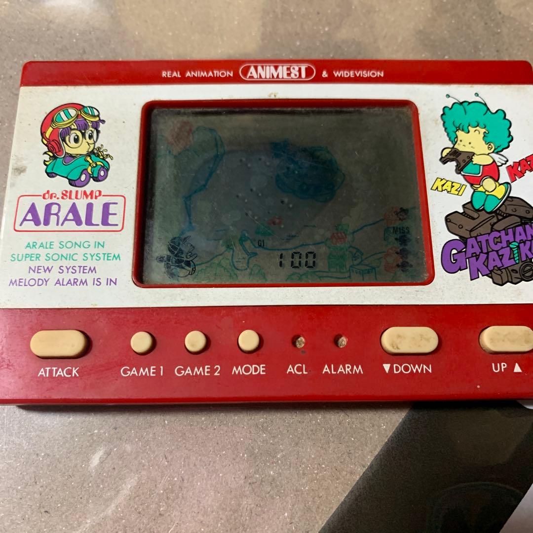 昭和レトロ】ゲームウォッチ_Dr.スランプアラレちゃん - メルカリ