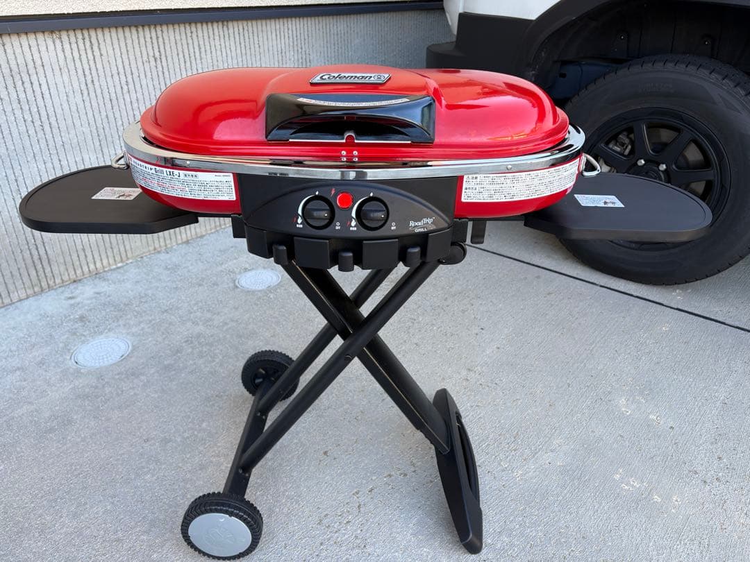 コールマン ロードトリップグリル LXE-J バーベキュー グリル BBQ Amazon | Coleman コールマン ロードトリップグリル LXE-J グリーン