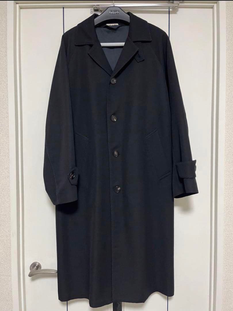 赤*つ様 MARNI マルニ　 ステンカラーコート 黒 MARNI - MARNI ウール ステンカラー コートの通販 by CYCLE HEARTS