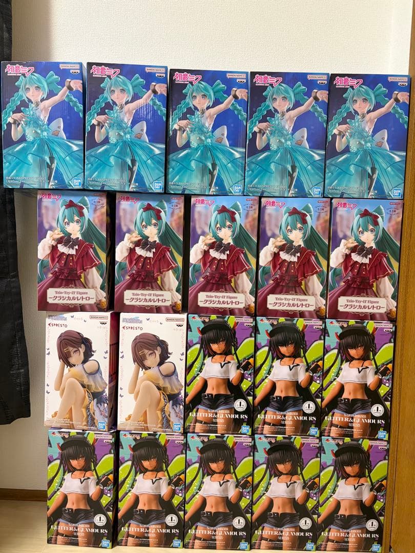 グリッター＆グラマラス ネメシス 初音ミク　桜木ひな フィギュア 初音ミク BANPRESTO EVOLVE Clearluxe-クリオネ-フィギュア｜商品情報