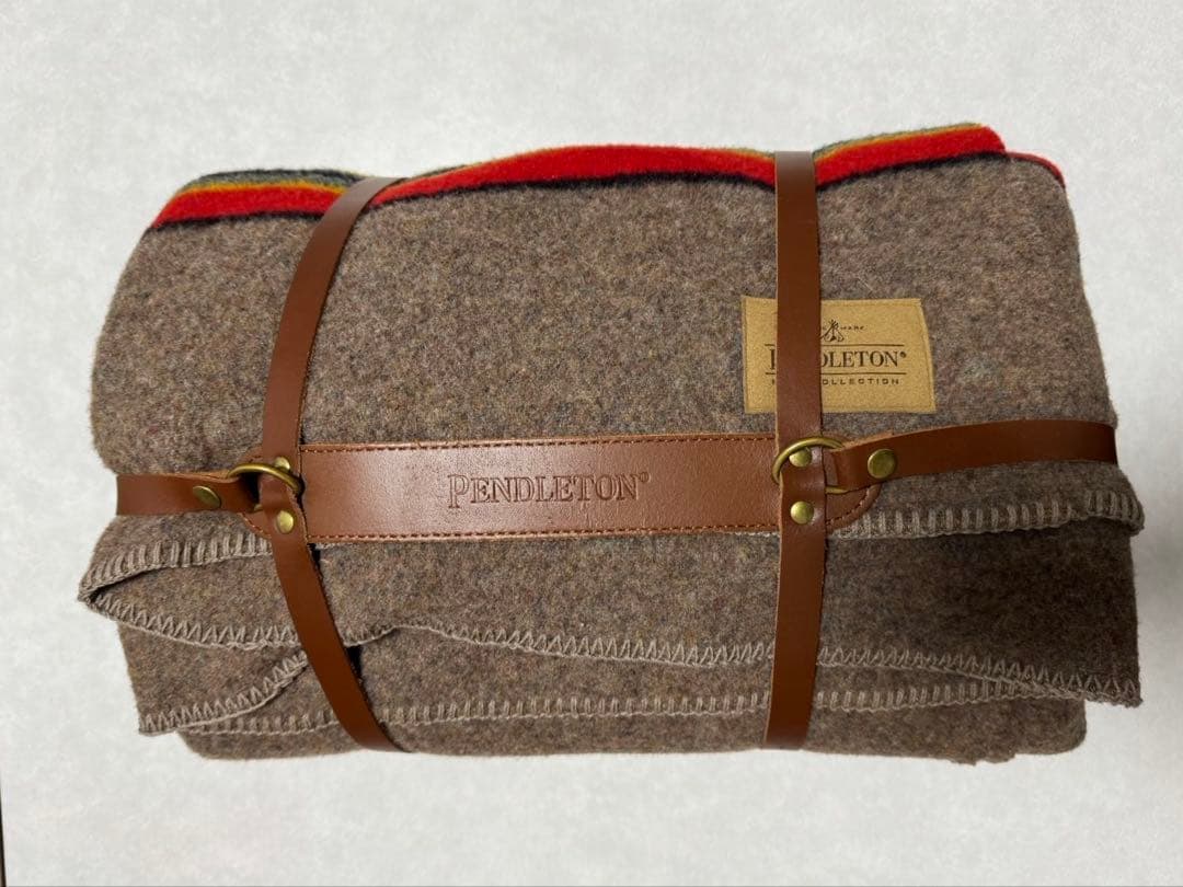 Pendleton ウールブランケット レザー付き PENDLETON（ペンドルトン） ブルゾン アウター 「別注」PENDLETON
