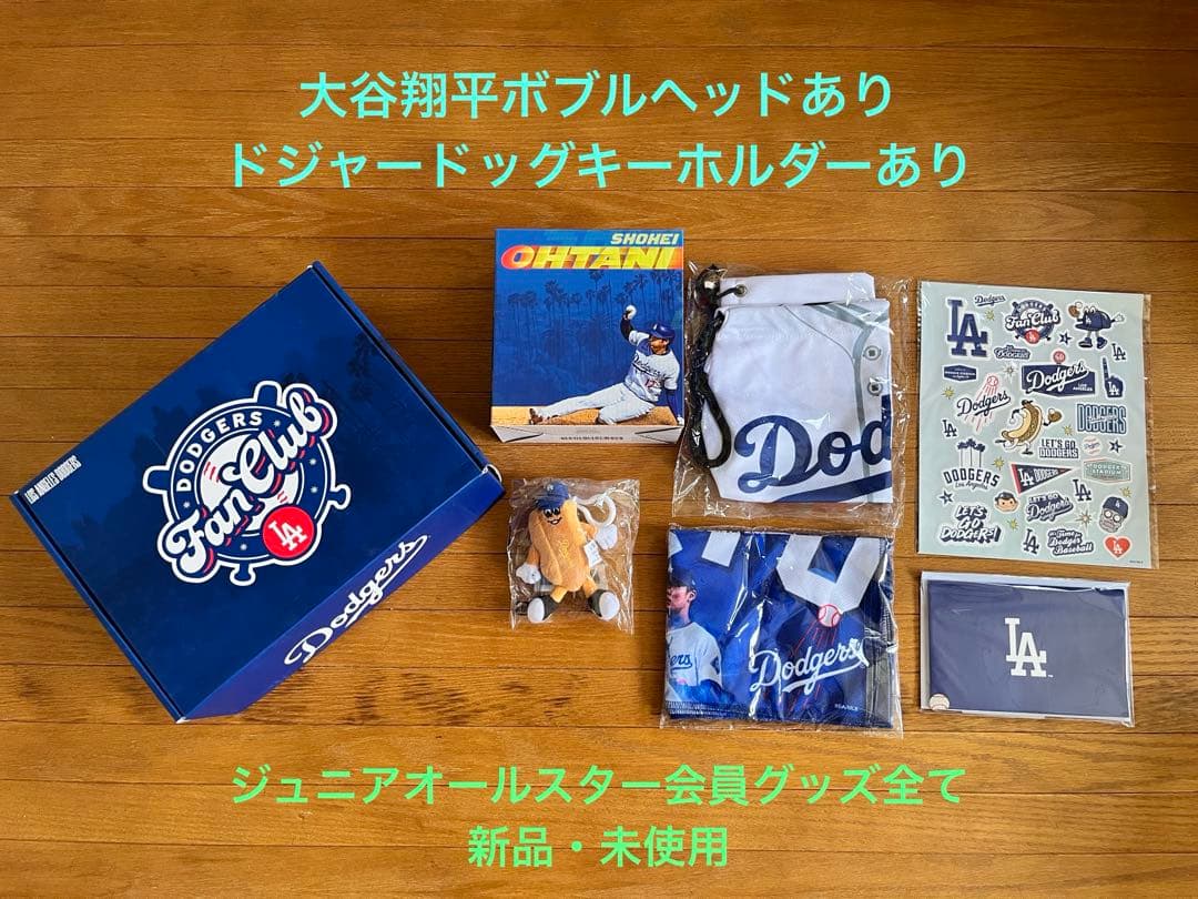 【新品・未使用】ドジャース・ジュニアオールスター会員記念グッズ　6点セット ドジャースファンクラブ