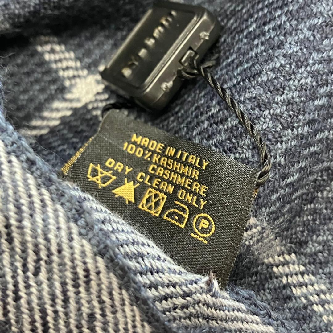 小次郎様専用美品 BVLGARI カシミア100% 大判ストール チェック - メルカリ