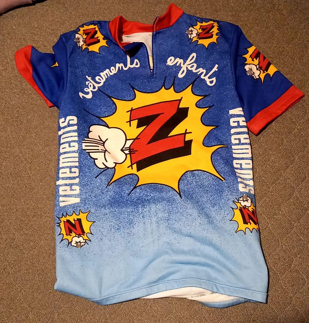 イタリア製　z Vetements cycling team サイクルジャージ Vetements Enfants Team Z Retro Cycling Jersey Set - Retro Cycling