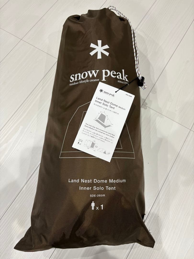  peak Land Nest Dome Medium【値下げ可能】 Land Nest Dome Medium インナーテント peak Land Nest Dome Medium