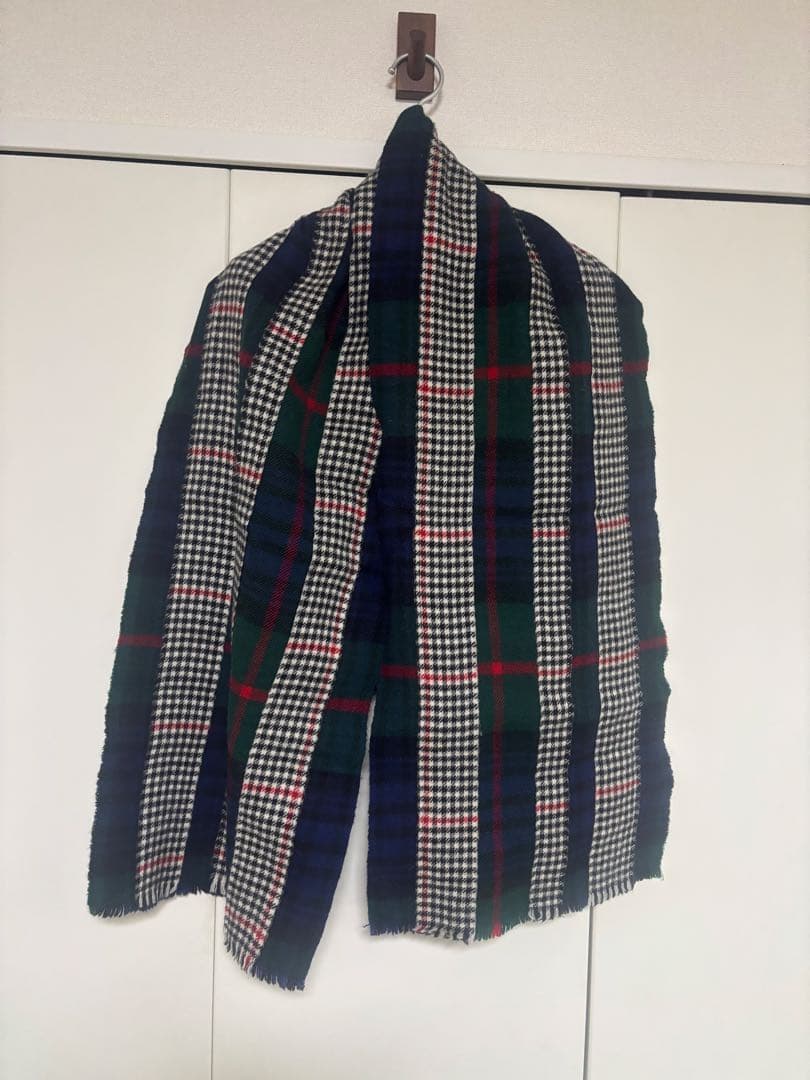 COMME des GARÇONS SHIRT boys マフラー チェック 中古・古着通販】COMME des GARCONS SHIRT (コムデギャルソンシャツ