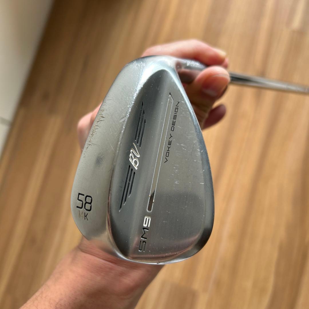 Vokey Design SM9 58K ウェッジ Vokey Design Wedge SM9 - タイトリスト 日本公式サイト