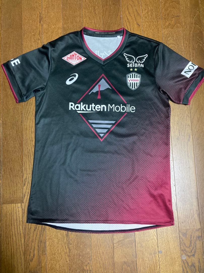 【美品】asics ヴィッセル神戸レプリカユニフォーム　ホーム半袖　グッズ付き ASICS（アシックス） ヴィッセル神戸 2024 ホーム 半袖レプリカ