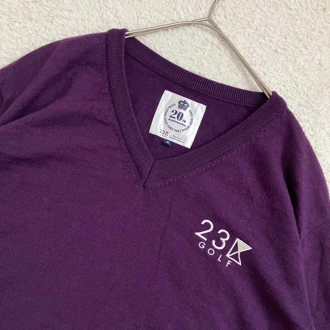 23区GOLF 20th anniversary ウール ニット 2枚セット - メルカリ