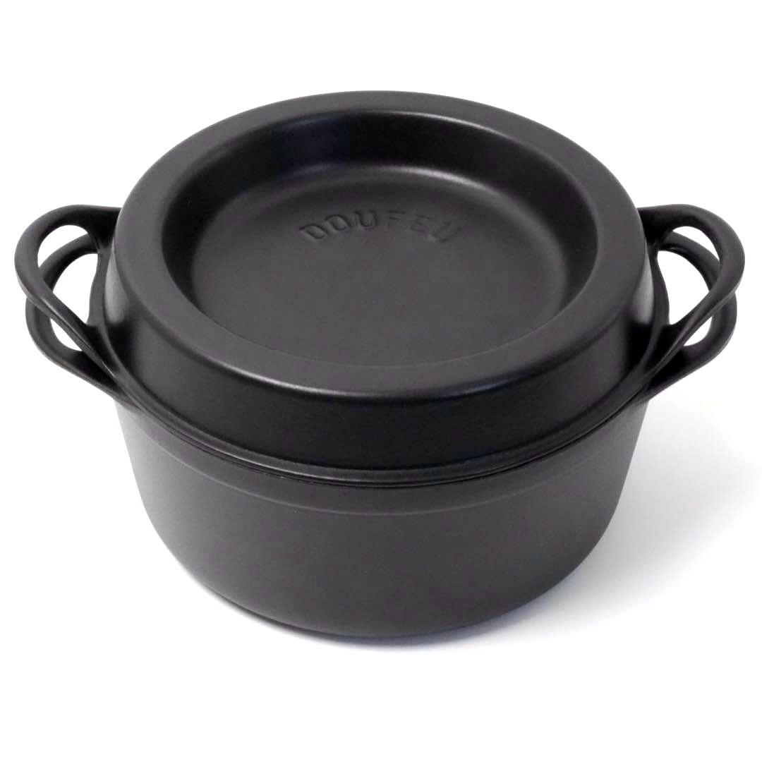 希少】COUSANCES DOUFEU クーザンス デュッフ鍋 ブラック 26 - メルカリ