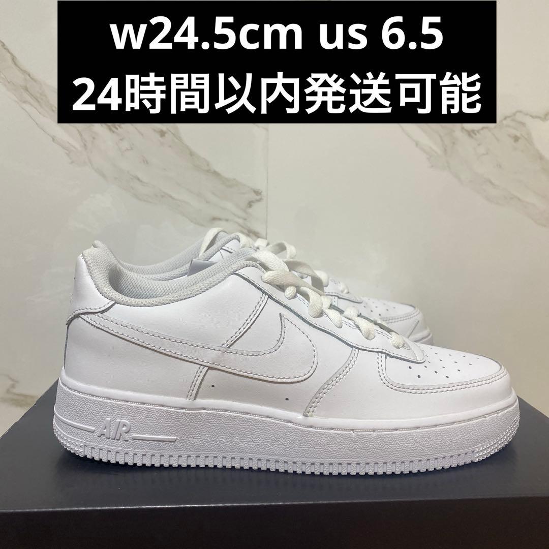 NIKE AIR FORCE 1 LE GS \"WHITE\" エアフォ