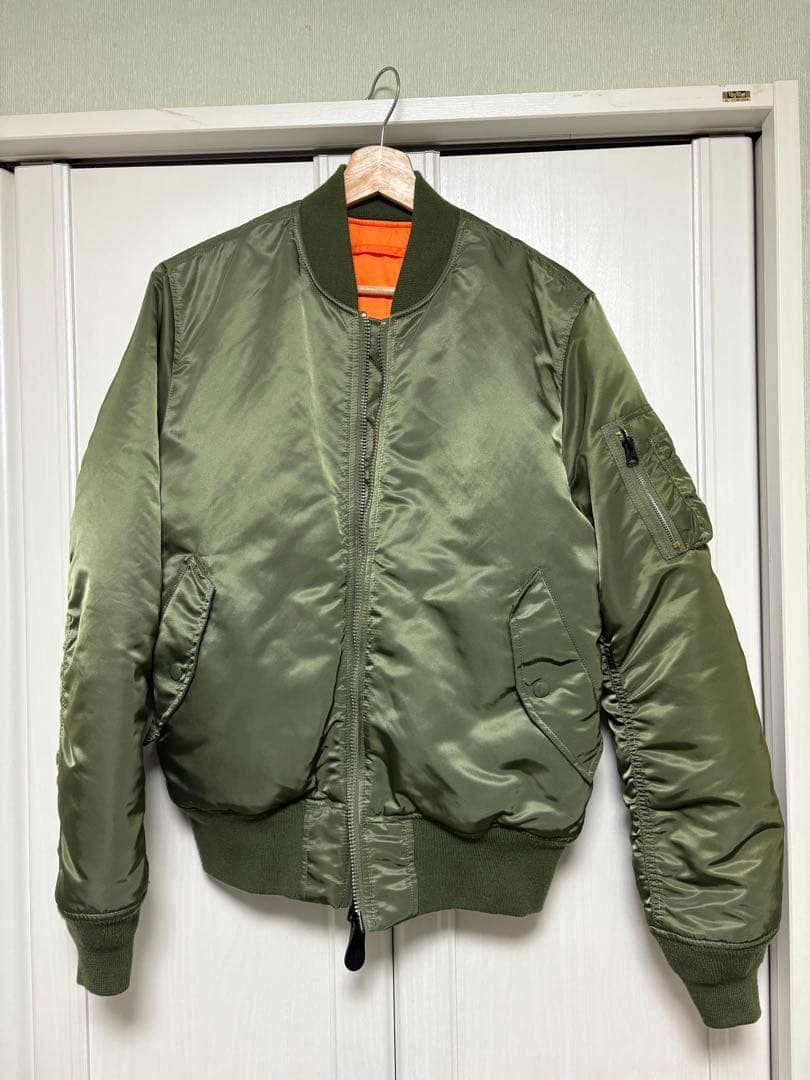 ジャケット・アウター ALPHA MA-1 FLIGHT JACKET size L Amazon.com: Alpha Industries MA-1 Bomber Flight Jacket - Fighter