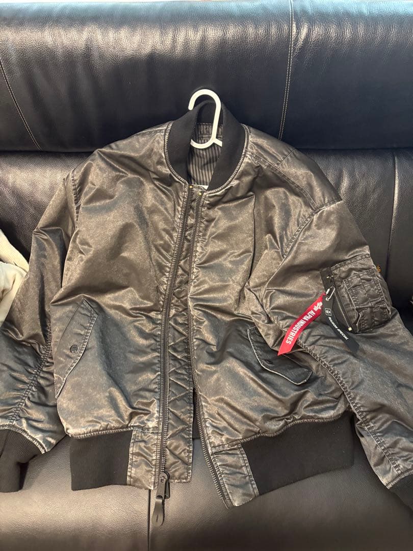 メゾンスペシャル × ALPHA MA-1 サイズM【中古】 中古・古着通販】MAISON SPECIAL (メゾンスペシャル) MA-1ジャケット