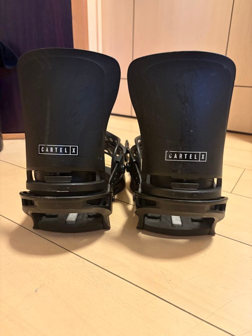 BURTONCARTEL X REFLEX23.24モデルブラック Sサイズ Burton Cartel X Re:Flex Snowboard Bindings (Men's) - 2026 WINTER