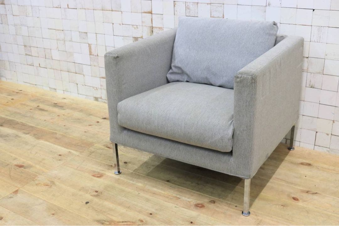 3人掛けソファ ベッドデニム生地 幅175cm