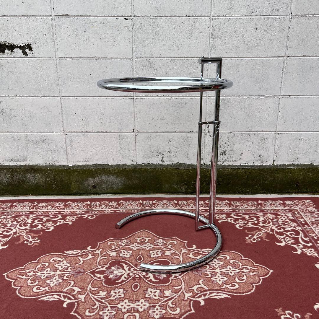 イタリア製◾️Eileen Gray アイリーン・グレイ アジャスタブルテーブル Amazon｜Eileen Gray アイリーングレイ アジャスタブルテーブル/サイド