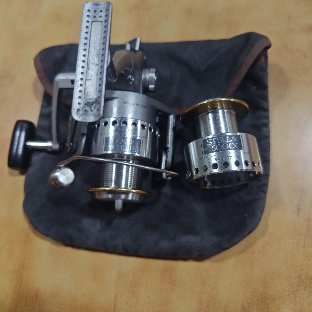 STELLA 5000 スピニングリール 収納袋付き STELLA 5000 スピニングリール 収納袋付き STELLA 5000 スピニング