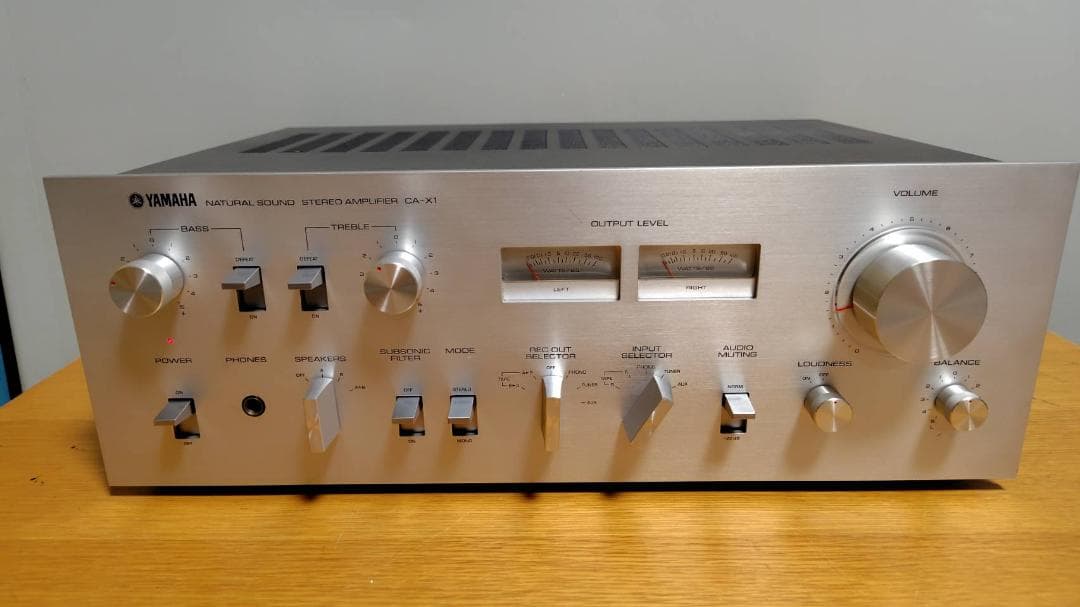 YAMAHA CA-X1 プリメインアンプ ヤマハ YAMAHA ヤマハ プリメインアンプ CA-X1 - メルカリ