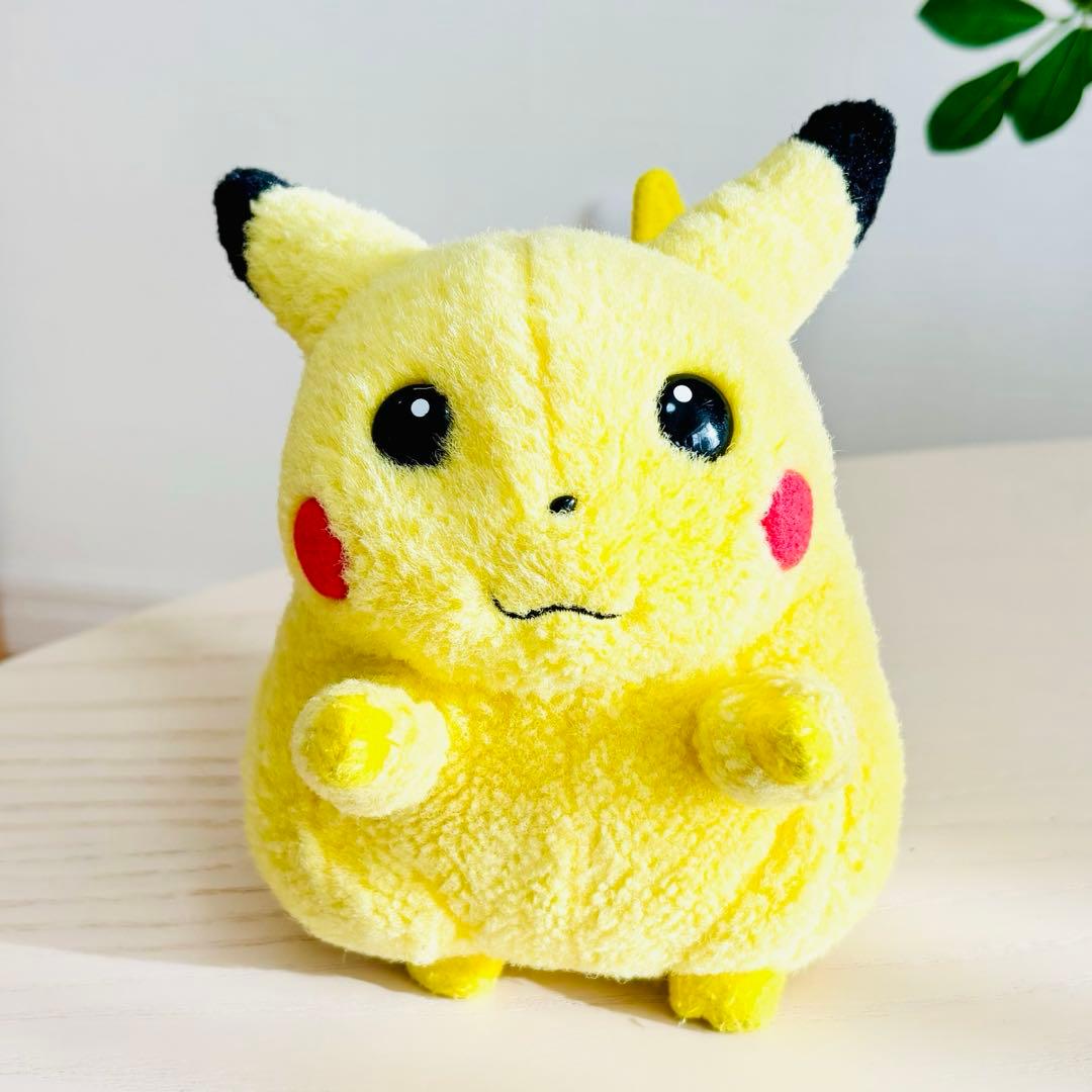 初期ピカチュウ　ぬいぐるみTOMY 顔バランス良 紙タグあり 動作確認済み トミー(TOMY)|おしゃべりピカチュウ ぬいぐるみ 初期|【ハードオフ公式