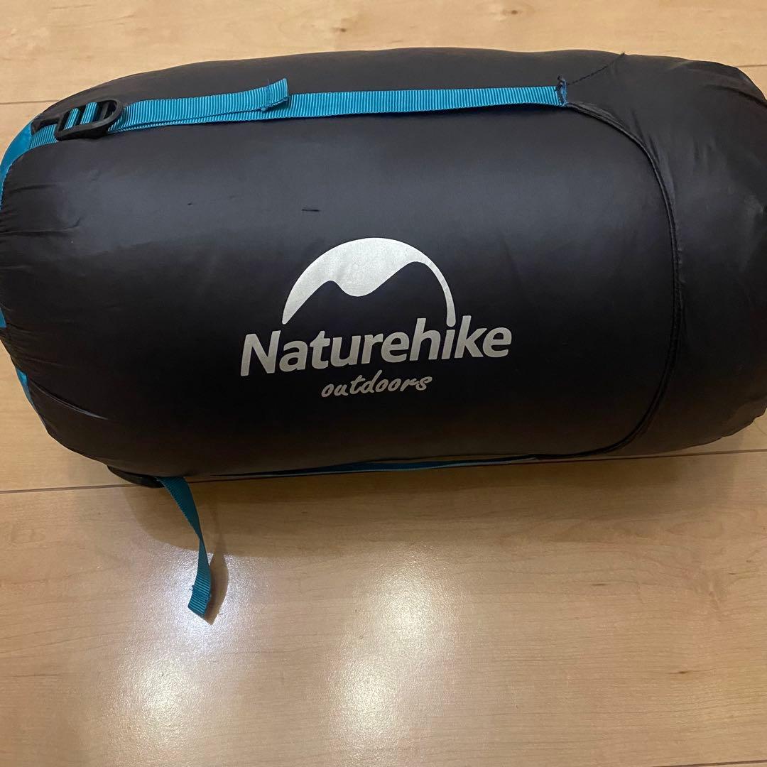 Naturehike CWZ400 M寝袋 黒/青 CW™400 Down Ultralight Sleeping Bag 41°F / 5°C - Naturehike