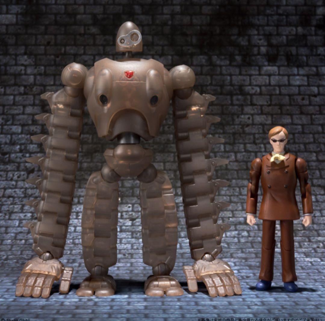 想造ガレリア　天空の城ラピュタ　ロボット兵 & ムスカ　メカニカルクリアー 想造ガレリア ロボット兵 FULL ACTION Ver. (MECHANICAL CLEAR