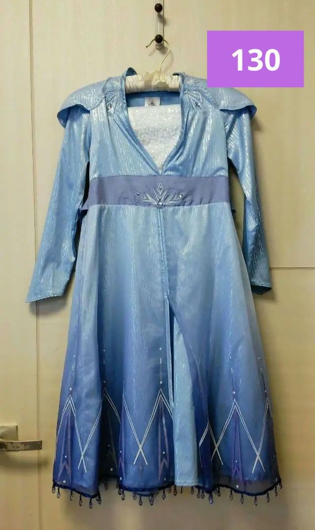 【新品未使用】アナと雪の女王　エルサ　ドレス　ディズニーストア Disney（ディズニー） ディズニーストア アナと雪の女王 エルサ
