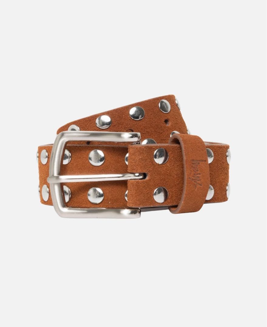 J*様 STUSSYベルト Stussy】 正規品☆ Metal S Tip Belt Black ☆人気 (STUSSY/ベルト