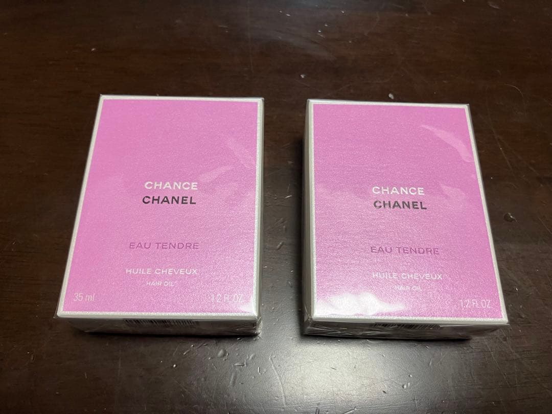 シャネル チャンスオータンドゥル ヘアオイル2個 正規店入荷】【名入れ代込】CHANEL シャネル チャンス オー タンドゥル