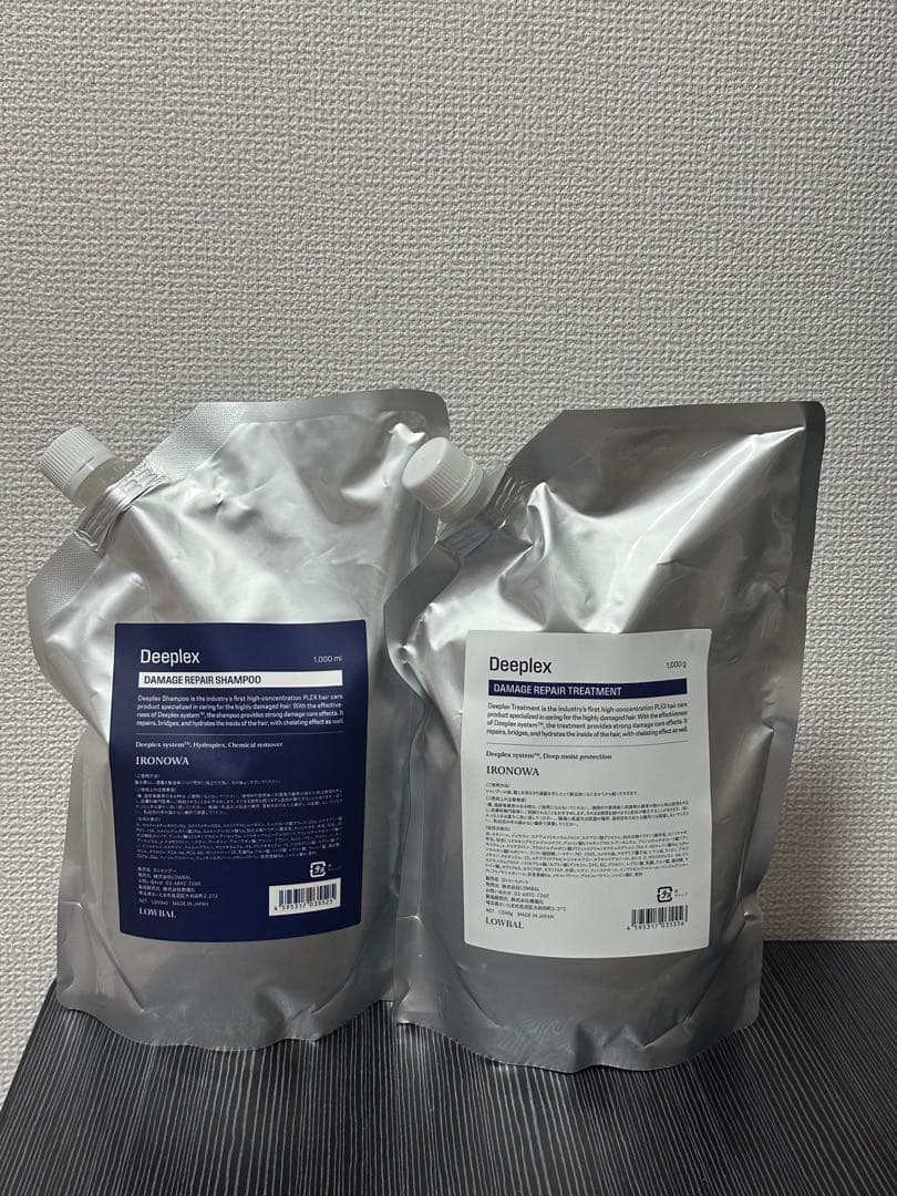 Deeplex ダメージリペアシャンプー＆トリートメントセット 1000ml Deeplex シャンプー 1000ml – DD