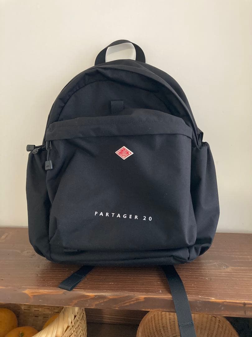 DANTON ダントン　PARTAGER 20 リュック　ブラック 楽天市場】ダントン DANTON コーデュラ キャンバス デイパック