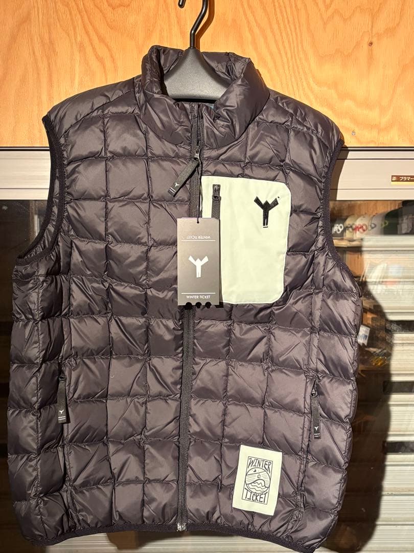 winter ticket ダウンベスト サイズXL 新品 楽天市場】軽量 中綿ベスト ダウンベスト フェイクダウン インナー中綿