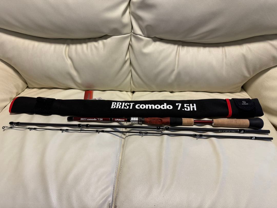 美品　ブリストコモド7.5H フィッシュマン フィッシュマン シーバスロッド ブリスト コモド 7.5H