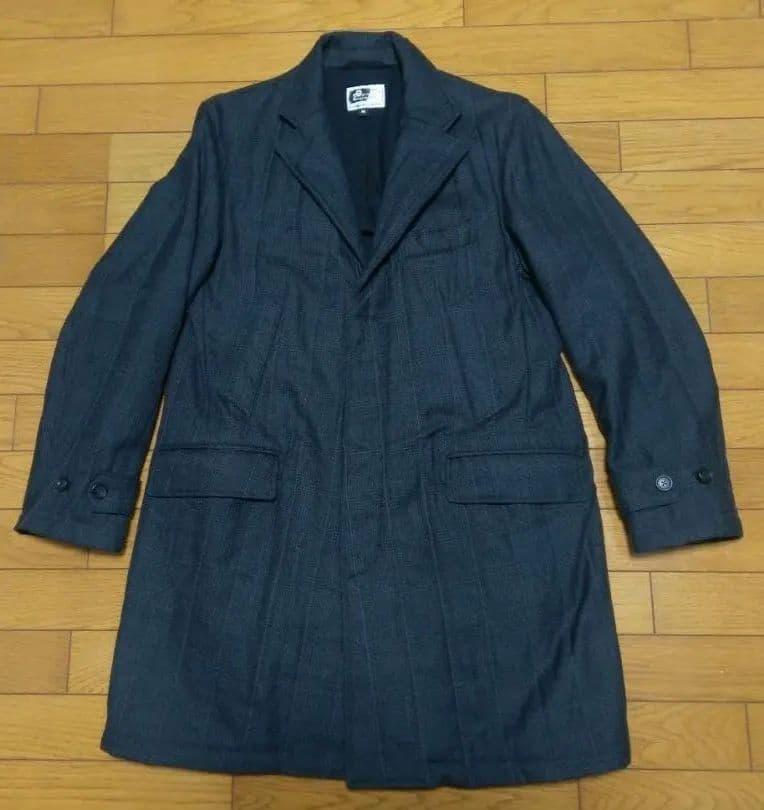 ENGINEERED GARMENTS チェスターコート M グレンチェック ENGINEERED GARMENTS チェスターコート M グレンチェック
