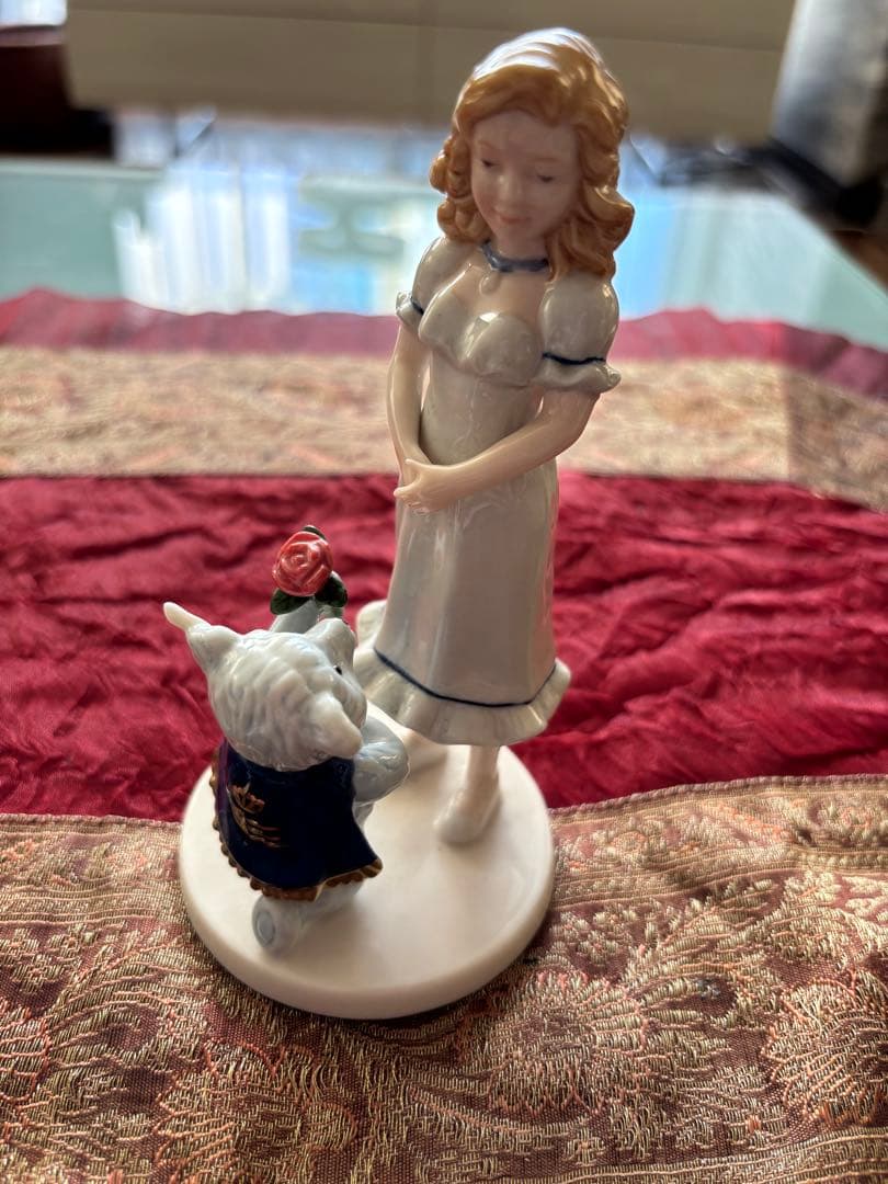 美品　ロイヤルコペンハーゲン×シュタイフ　コラボ　フィギュリン　2005　限定品 ROYAL COPENHAGEN(ロイヤルコペンハーゲン)よりうさぎのフィギュリンが