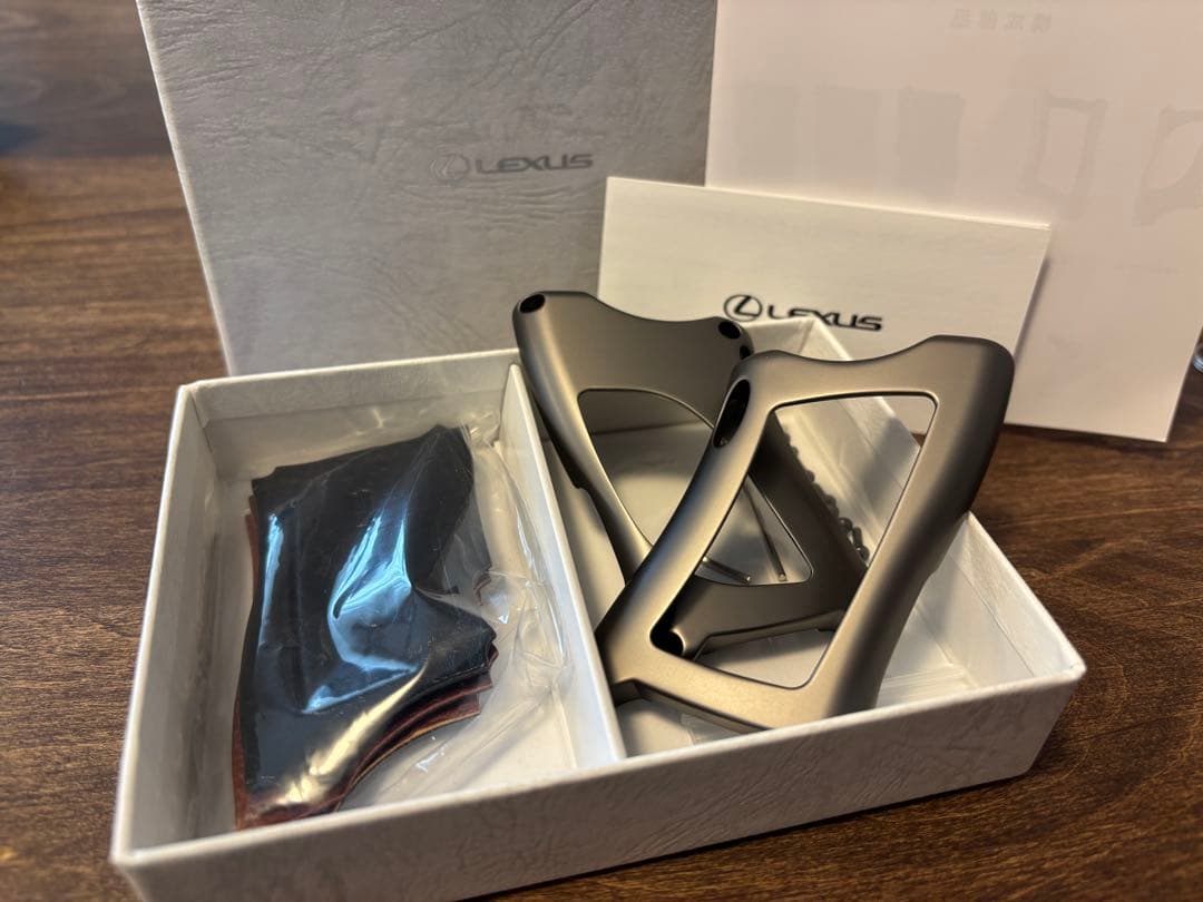 Lexus スマートキーケース メタルタイプ レクサス】シンプルレザーメタリックスマートキーケース 〔Aタイプ〕