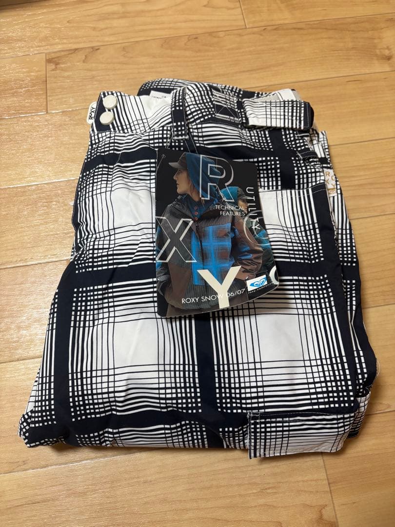 ROXY スノーボードパンツ チェック柄　M OUTLET】【RELAXED FIT】10K Roxy STEEPLY PT スノーパンツ