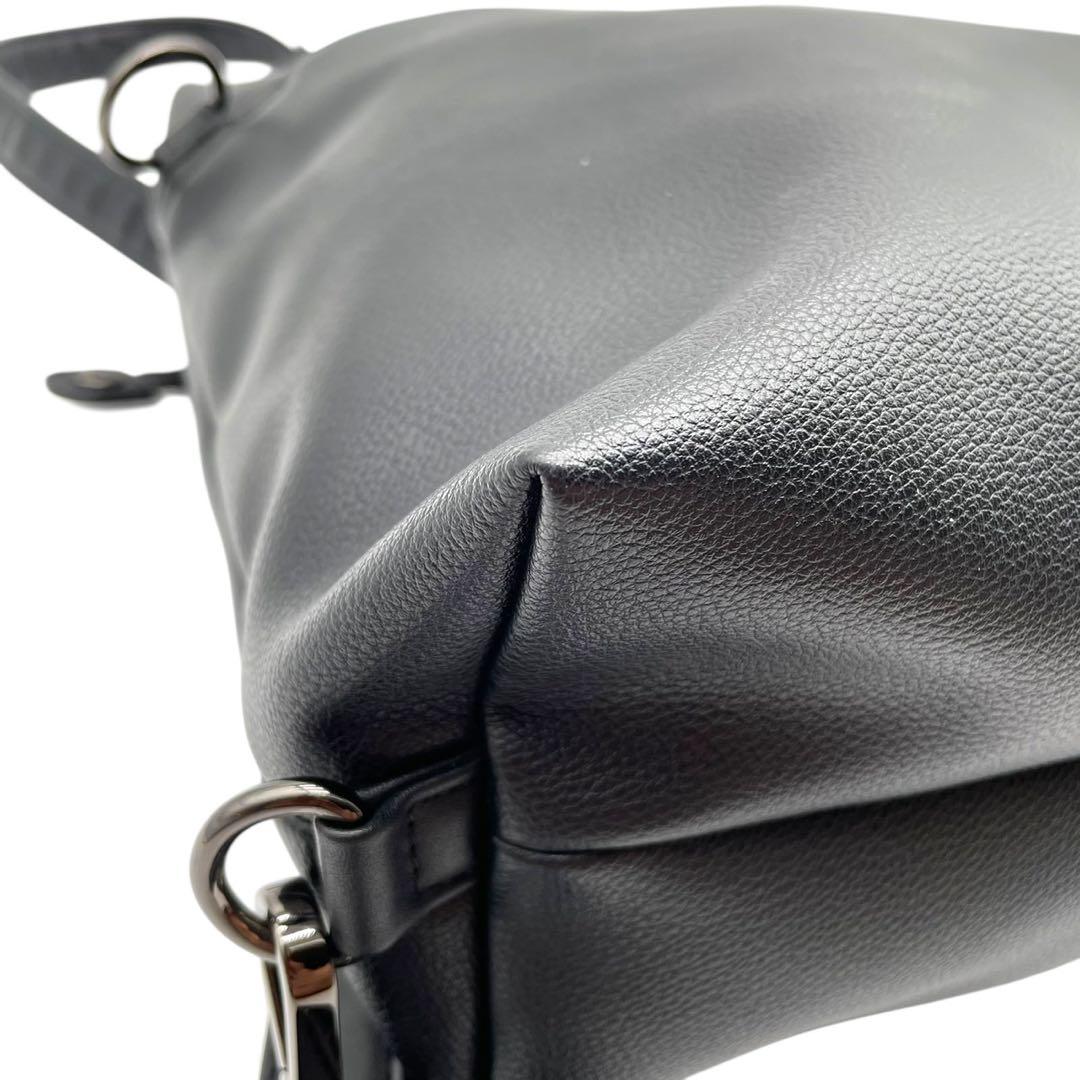 未使用級✨earPAPILLONNER 黒 2wayベッコウハンドルリュック