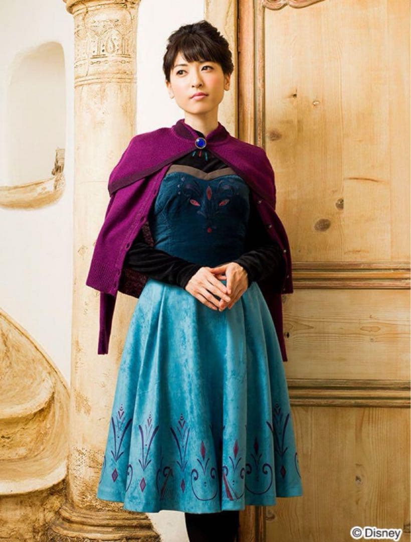 美品 エルサ戴冠式ドレス シークレットハニー ディズニーコレクション