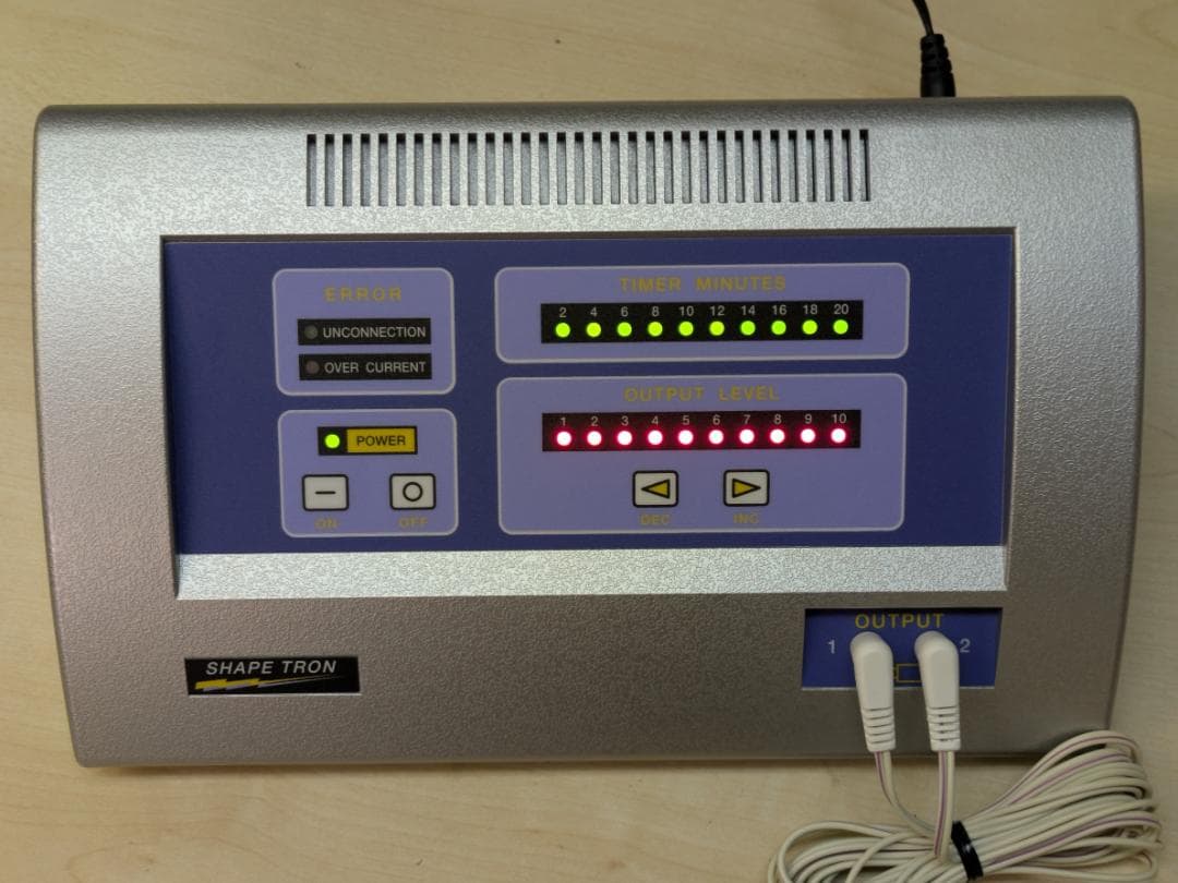 【未使用未開封】EMSダイエット　SHAPE TRON　シェイプトロン Yahoo!オークション -「シェイプトロン2」の落札相場・落札価格