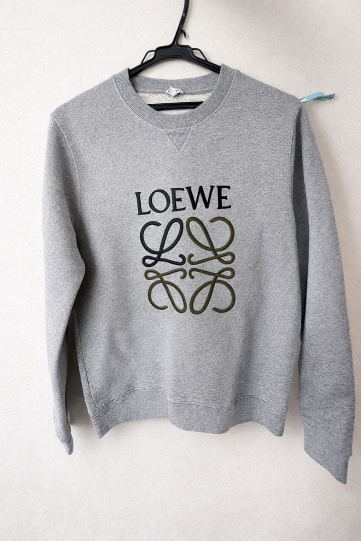 正規品　LOEWE グレー スウェット トレーナー 完売必須！】LOEWE x ON ロエベ スウェット グレー 男女兼用♪ (LOEWE