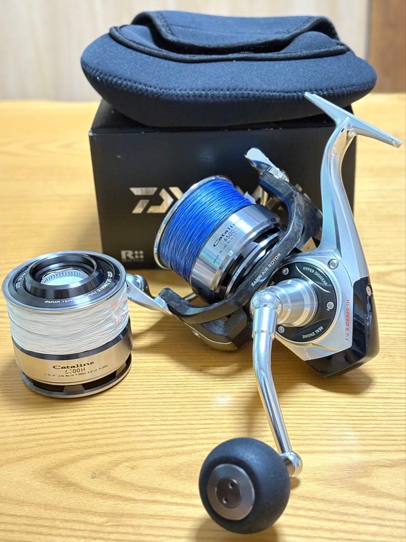 ダイワ 12キャタリナ6500H PE6号付き☆6500Hスペアスプール付属 12キャタリナ 6500H｜＠ベリーネット 日本最大新品中古釣具WEBショップ