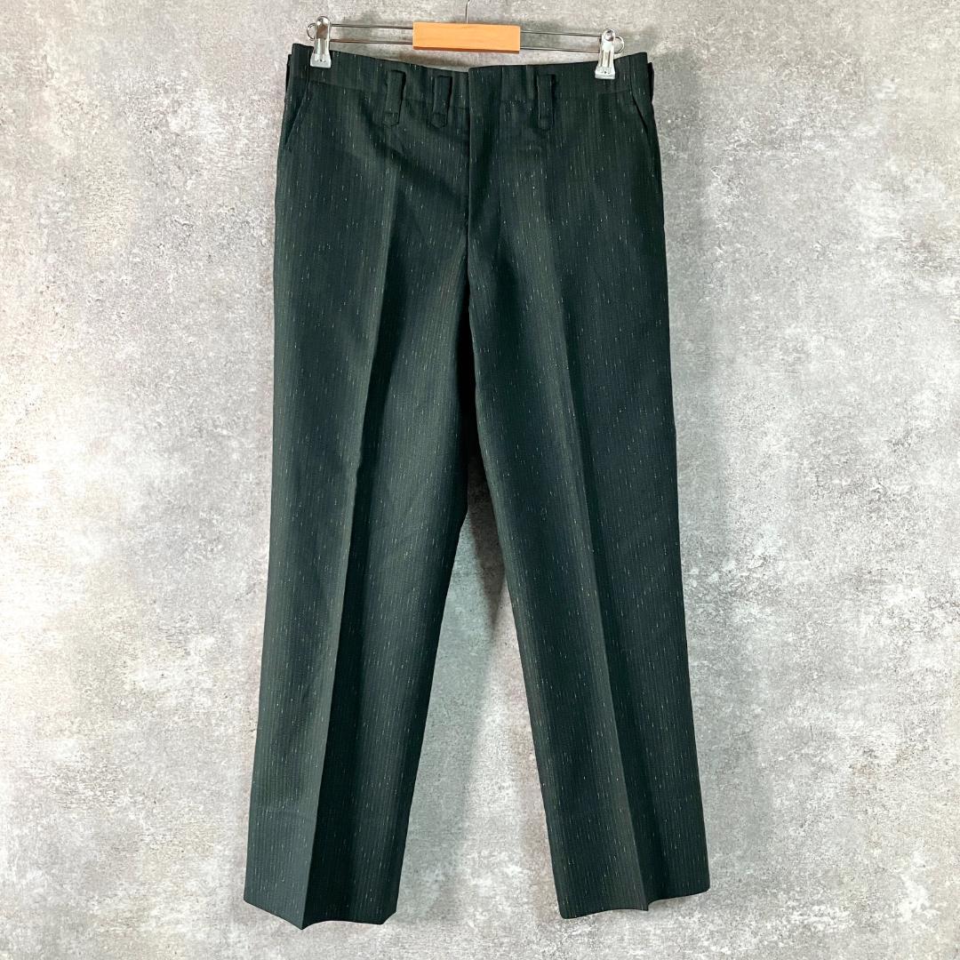 70-80s テイラーメイド セットアップ ダブル スラックス グリーン