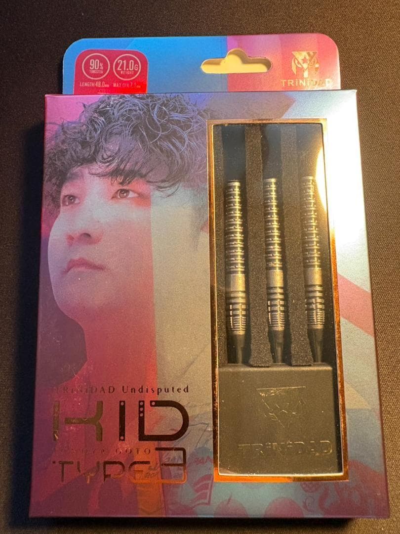 トリニダード キッド タイプ3 KID3 後藤智弥モデル 限定品 ダーツ > ハードダーツ > ブランド【タ行】 > トリニダード > TRiNiDAD